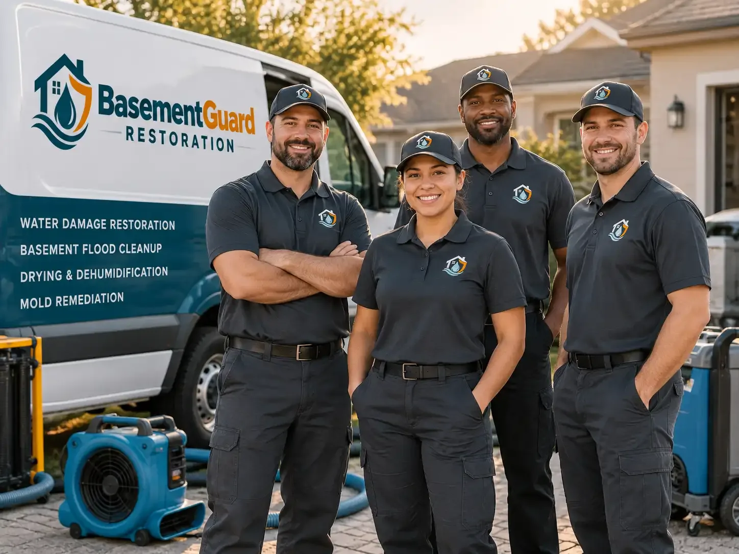 Basement Water Damage Restoration company in Rexford, KS